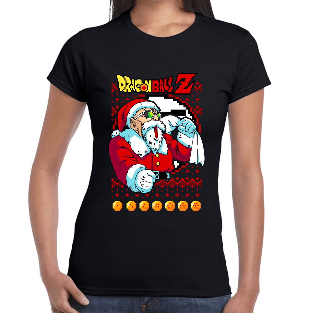 Playera Maestro Roshi Dragon Ball Algodón Premium #1138