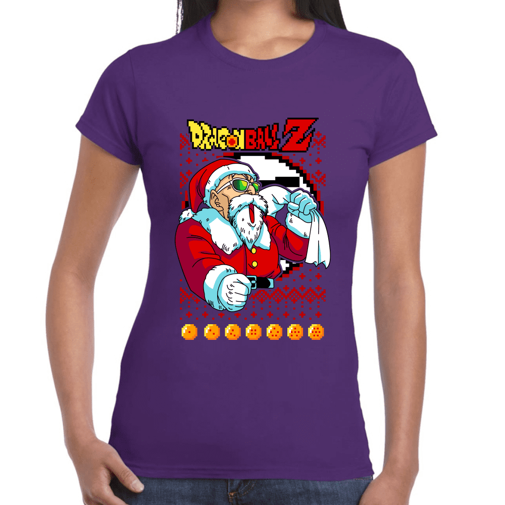 Playera Maestro Roshi Dragon Ball Algodón Premium #1138