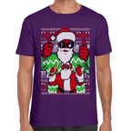 Playera Santa Deadpool Navidad Algodón Premium #1140