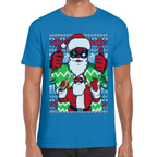 Playera Santa Deadpool Navidad Algodón Premium #1140