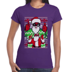 Playera Santa Deadpool Navidad Algodón Premium #1140