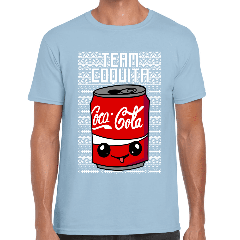 Playera Coca Cola Navidad Algodón Premium #1142