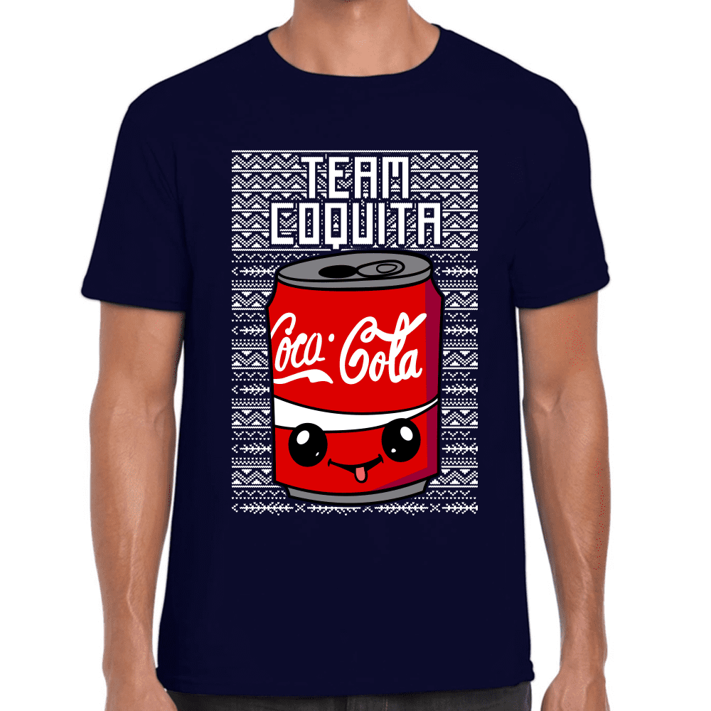 Playera Coca Cola Navidad Algodón Premium #1142