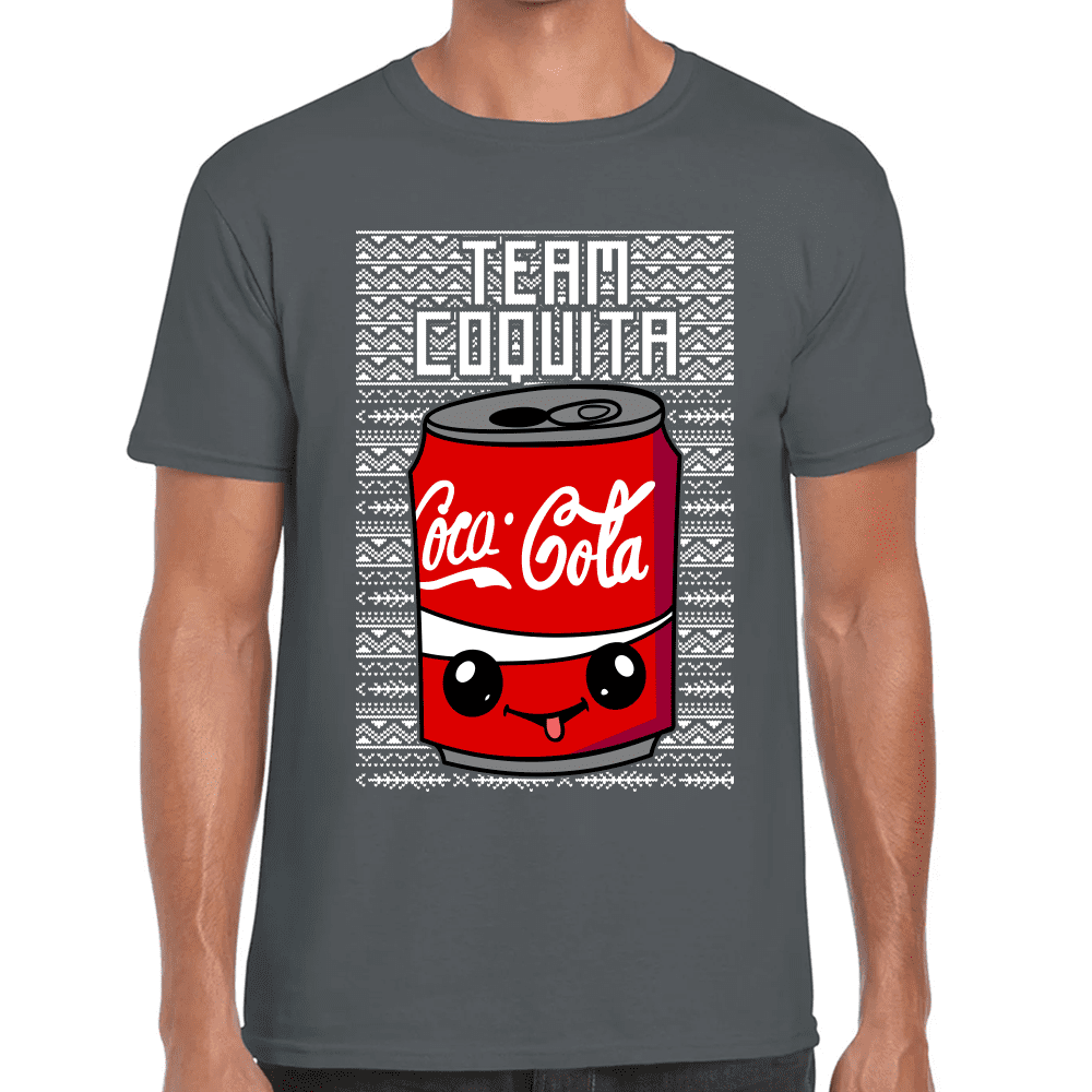 Playera Coca Cola Navidad Algodón Premium #1142