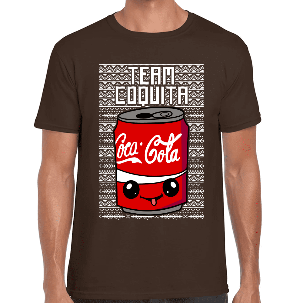 Playera Coca Cola Navidad Algodón Premium #1142