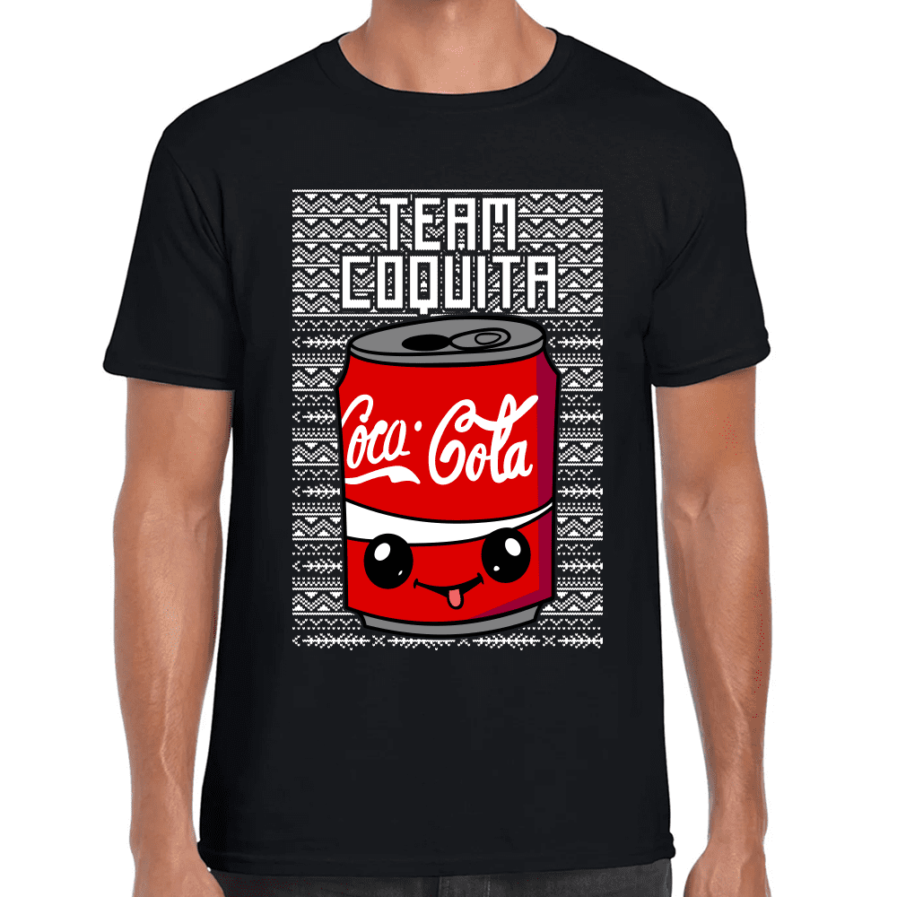 Playera Coca Cola Navidad Algodón Premium #1142