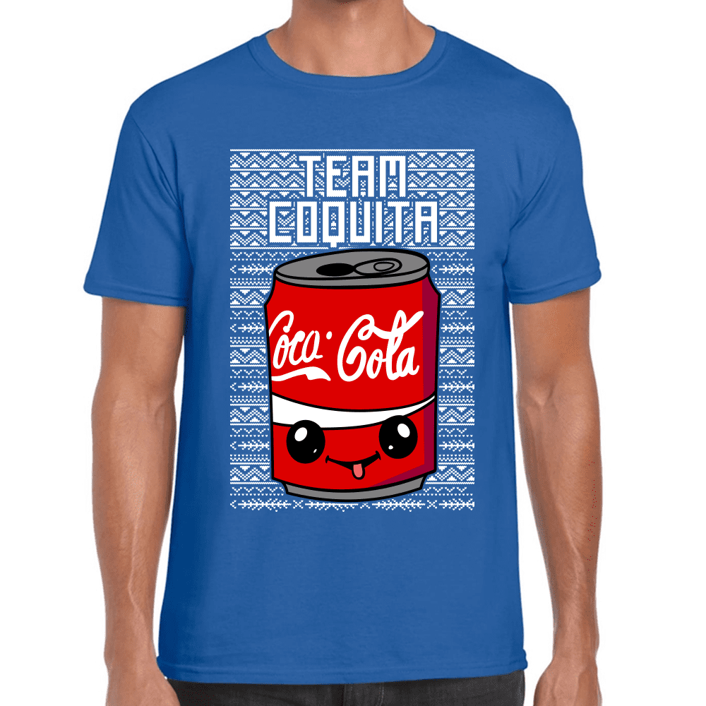 Playera Coca Cola Navidad Algodón Premium #1142