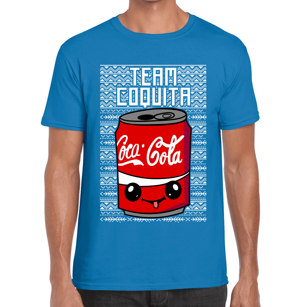 Playera Coca Cola Navidad Algodón Premium #1142