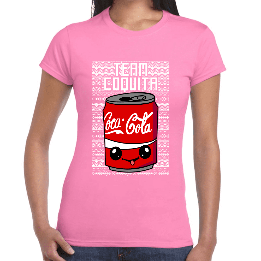 Playera Coca Cola Navidad Algodón Premium #1142