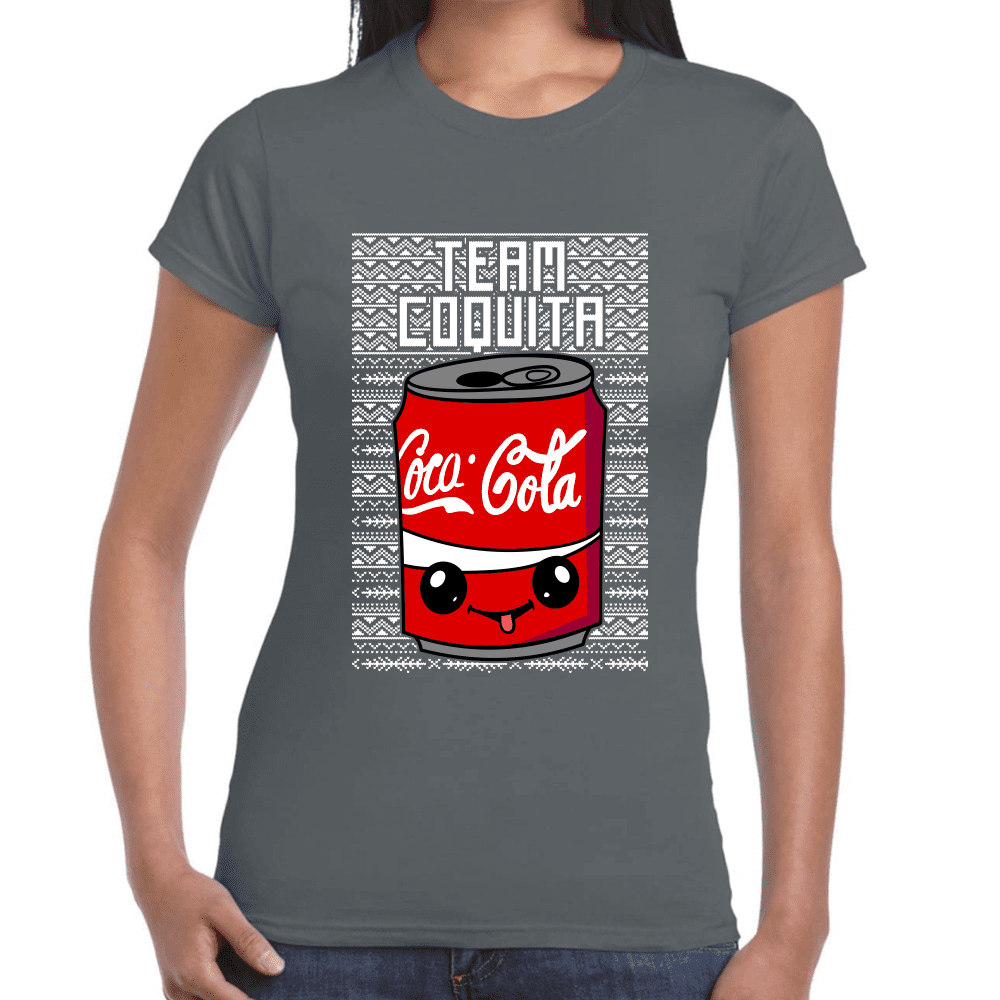 Playera Coca Cola Navidad Algodón Premium #1142