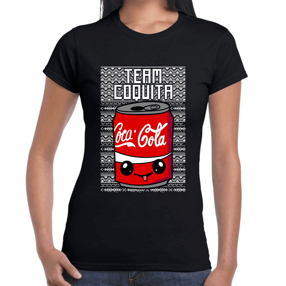 Playera Coca Cola Navidad Algodón Premium #1142