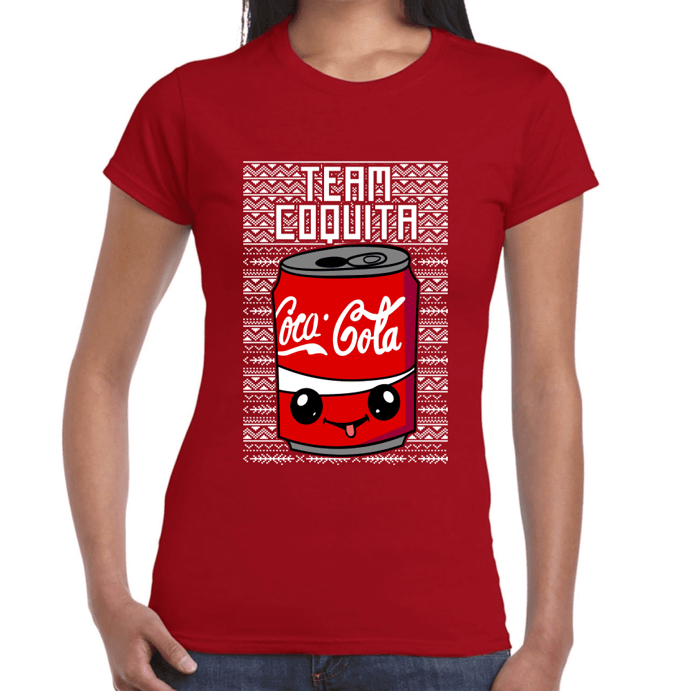Playera Coca Cola Navidad Algodón Premium #1142