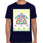 Playera Unicornio Navidad Algodón Premium #1143