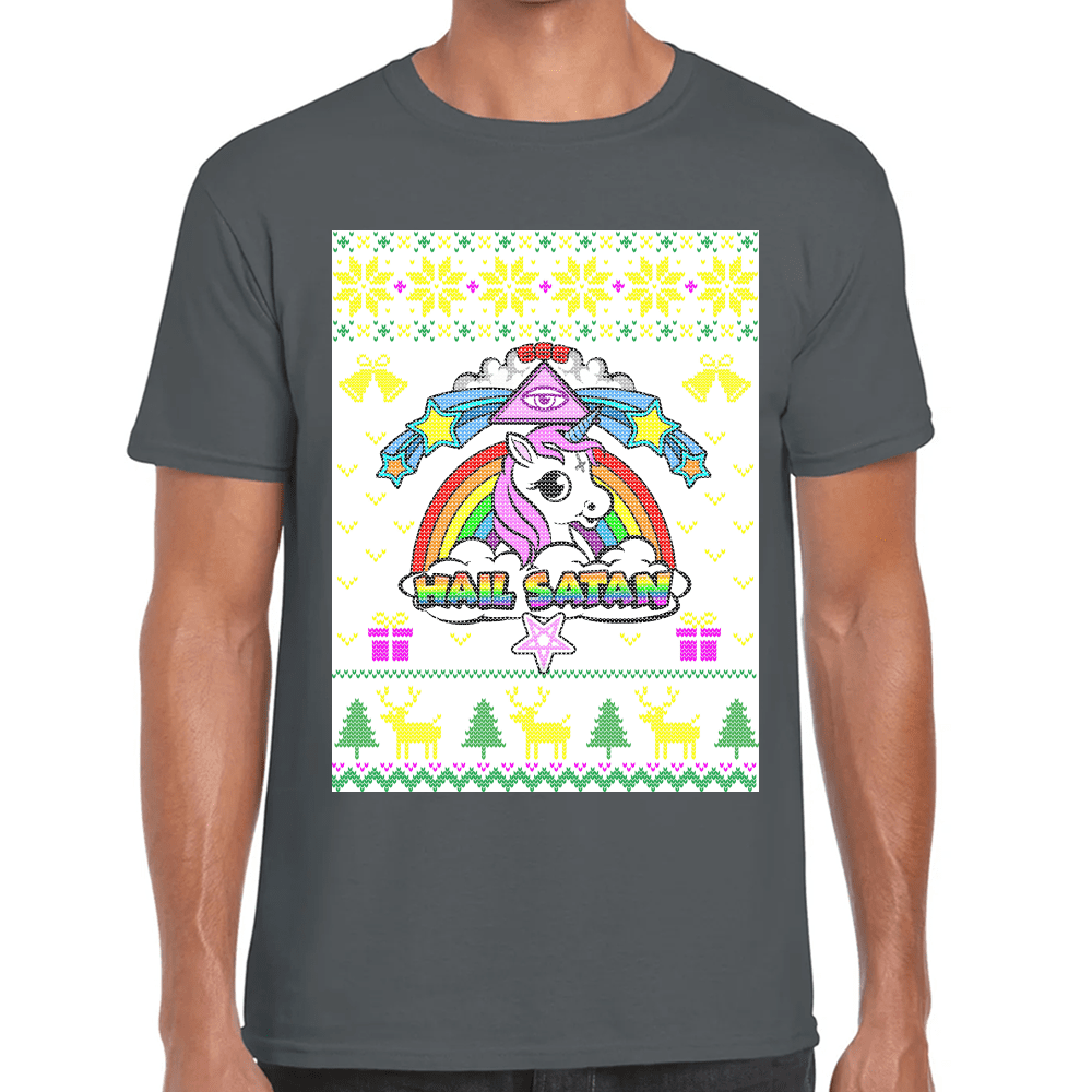 Playera Unicornio Navidad Algodón Premium #1143