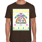 Playera Unicornio Navidad Algodón Premium #1143