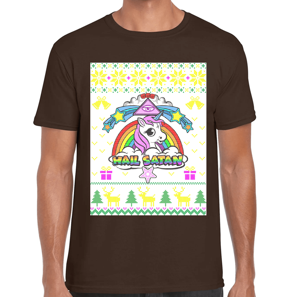 Playera Unicornio Navidad Algodón Premium #1143