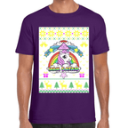 Playera Unicornio Navidad Algodón Premium #1143