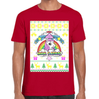Playera Unicornio Navidad Algodón Premium #1143