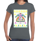 Playera Unicornio Navidad Algodón Premium #1143