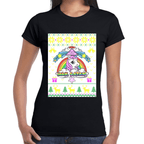 Playera Unicornio Navidad Algodón Premium #1143