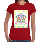 Playera Unicornio Navidad Algodón Premium #1143