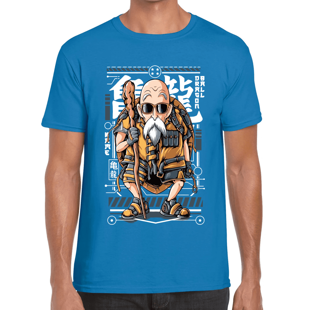 Playera Maestro Roshi Dragon Ball Algodón Premium #1145