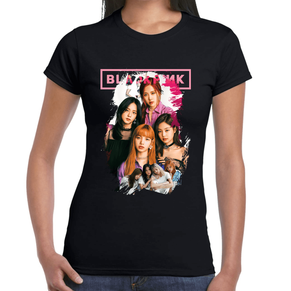 Playera Blackpink Algodón Premium #1148 Imagen secundaria del producto