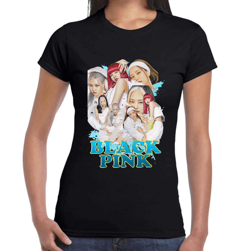 Playera Blackpink Algodón Premium #1153 Imagen secundaria del producto
