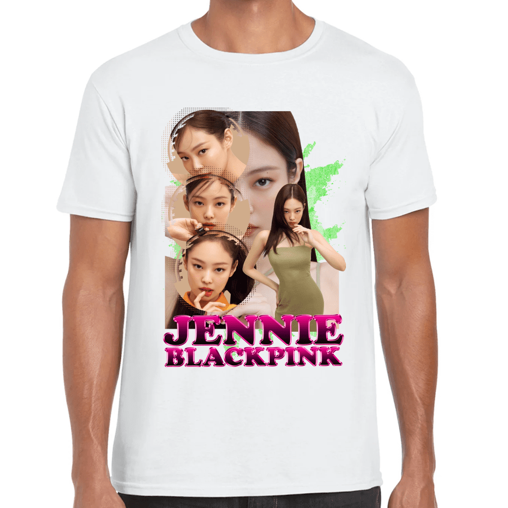 Playera Jennie Blackpink Algodón Premium #1156