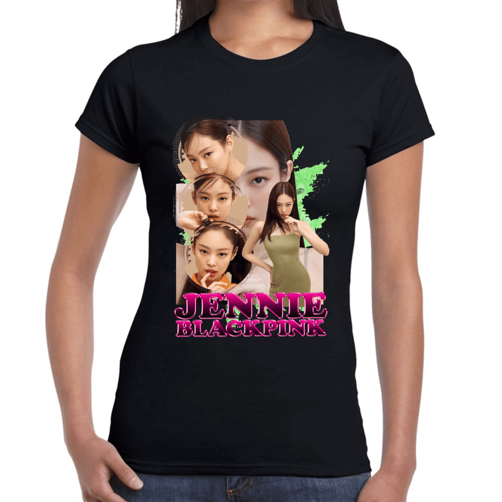 Playera Jennie Blackpink Algodón Premium #1156