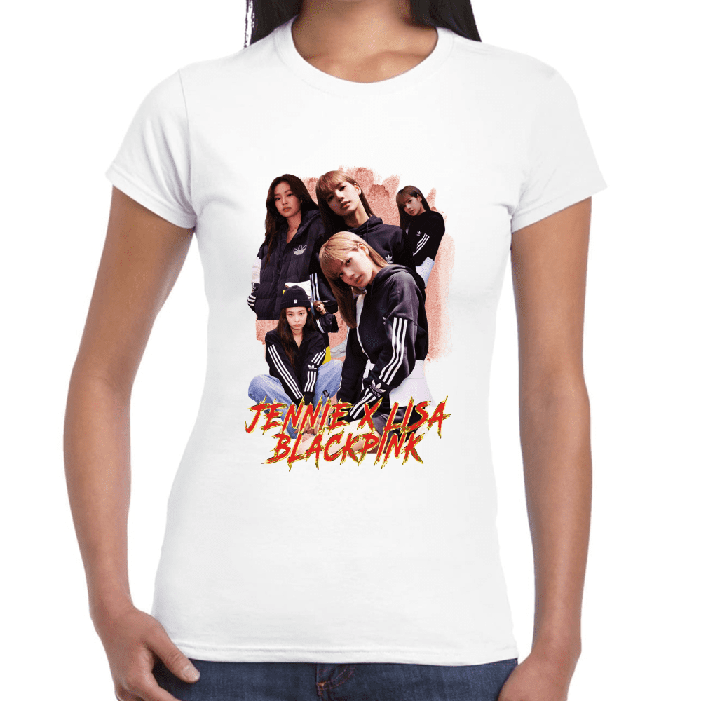 Playera Jennie X Lisa Blackpink Algodón Premium #1157