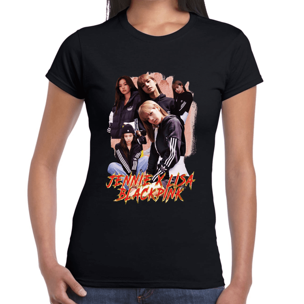 Playera Jennie X Lisa Blackpink Algodón Premium #1157