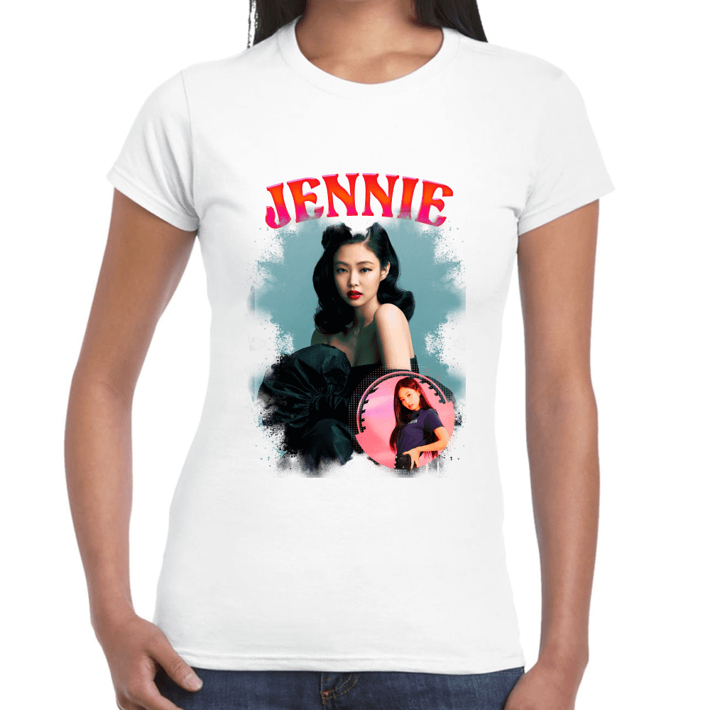 Playera Jennie Blackpink Algodón Premium #1158
