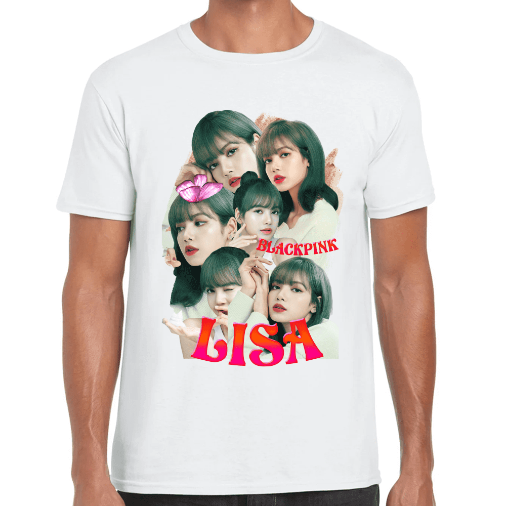 Playera Lisa Blackpink Algodón Premium #1160