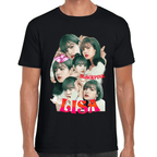 Playera Lisa Blackpink Algodón Premium #1160