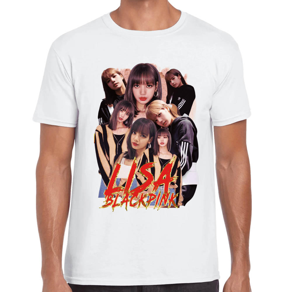 Playera Lisa Blackpink Algodón Premium #1161