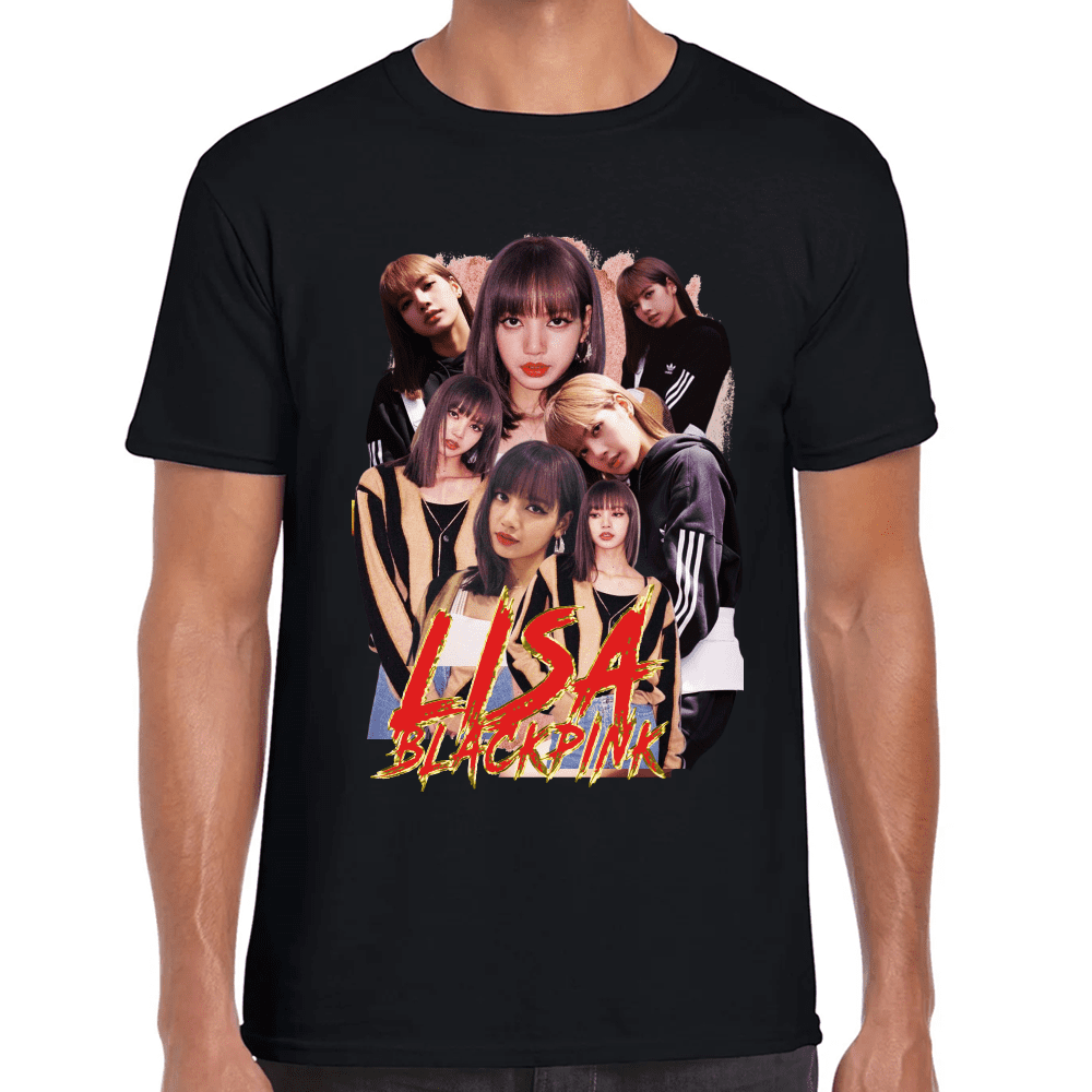 Playera Lisa Blackpink Algodón Premium #1161 Imagen principal del producto
