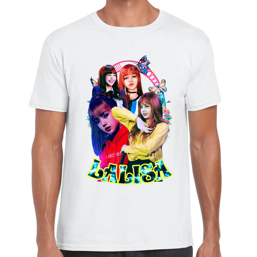 Playera Lisa Blackpink Algodón Premium #1162