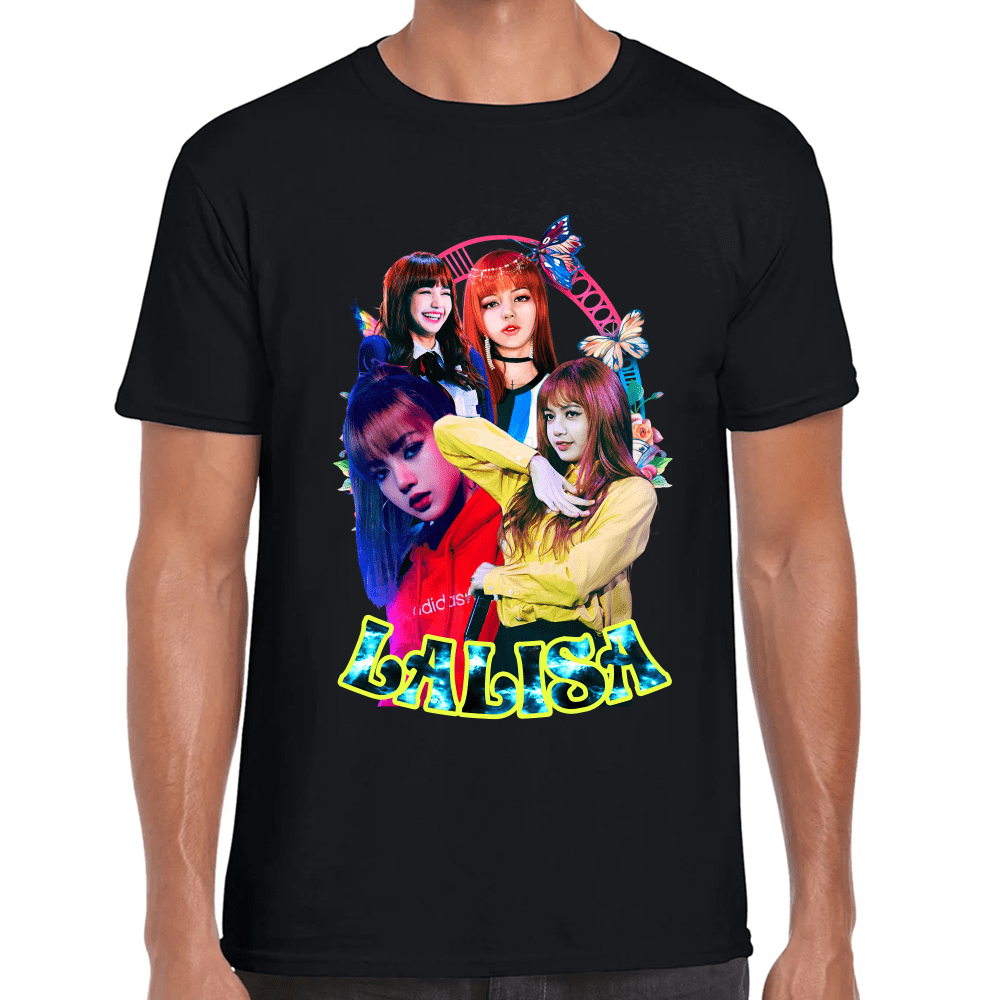 Playera Lisa Blackpink Algodón Premium #1162 Imagen principal del producto