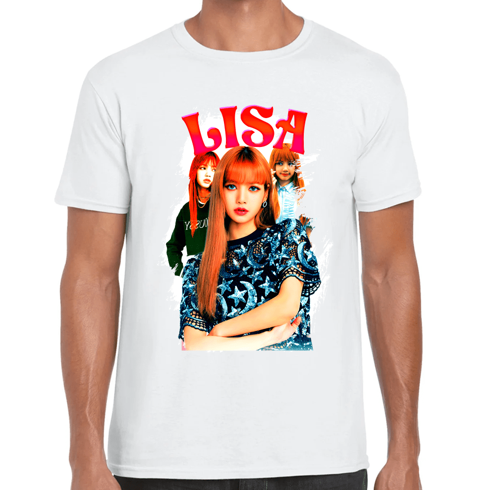 Playera Lisa Blackpink Algodón Premium #1163