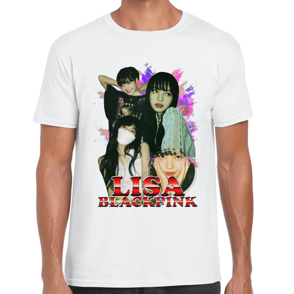 Playera Lisa Blackpink Algodón Premium #1164