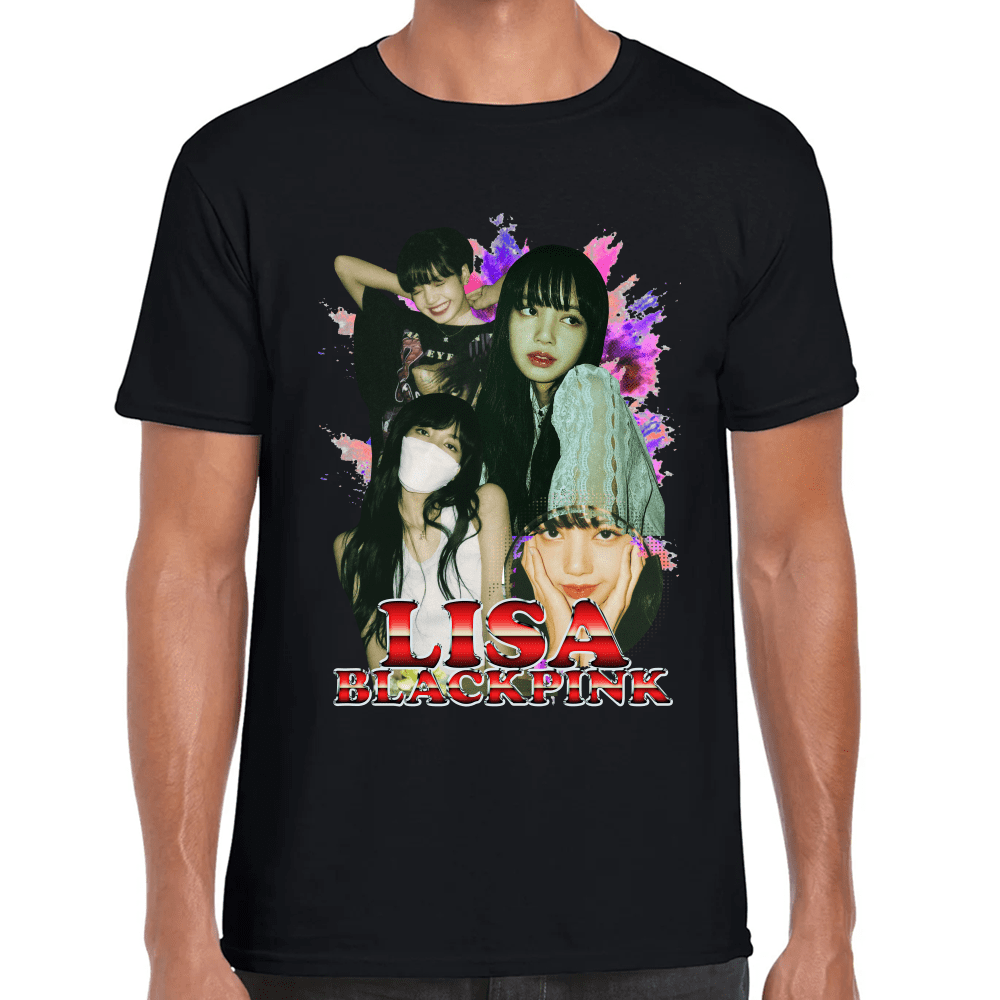 Playera Lisa Blackpink Algodón Premium #1164