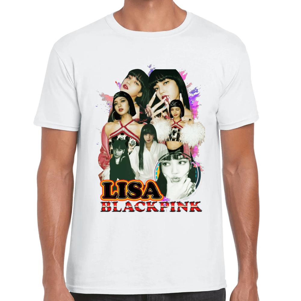 Playera Lisa Blackpink Algodón Premium #1165