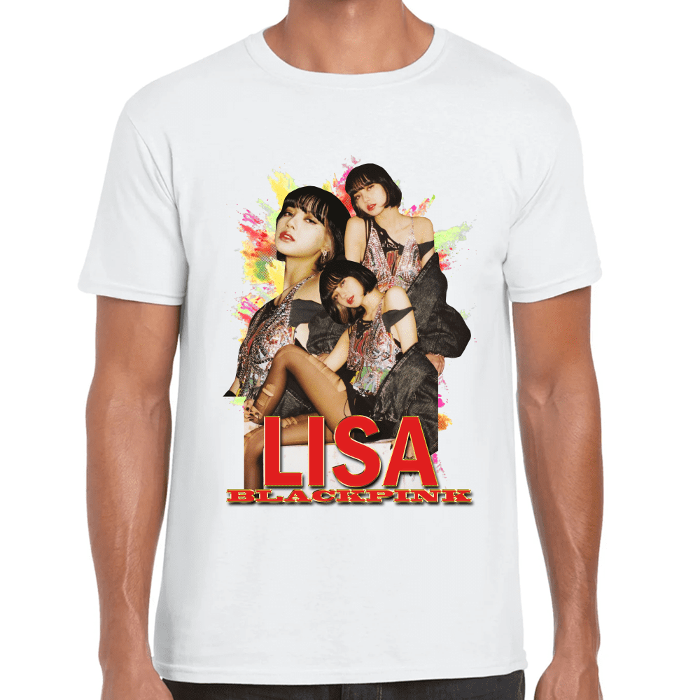 Playera Lisa Blackpink Algodón Premium #1167