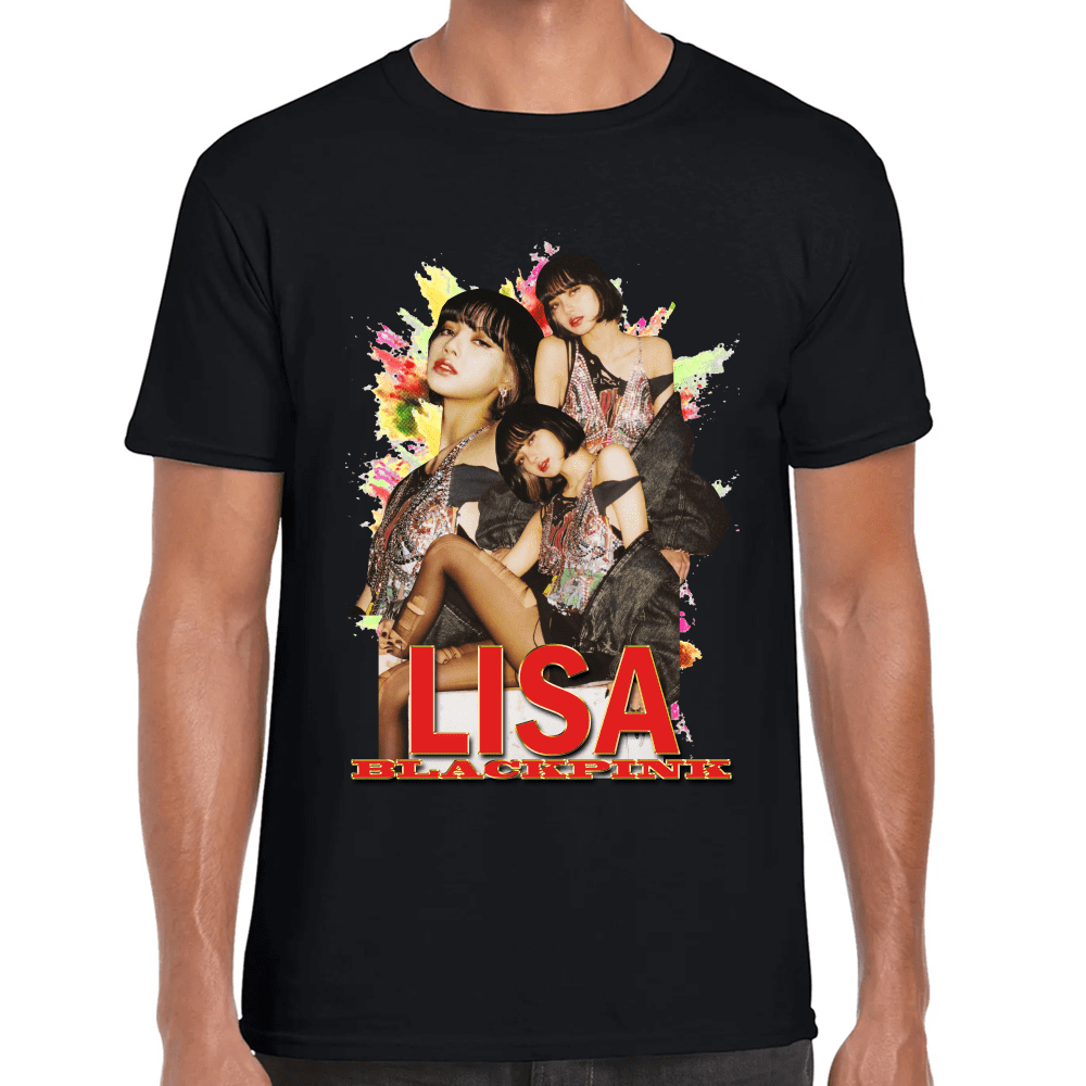 Playera Lisa Blackpink Algodón Premium #1167