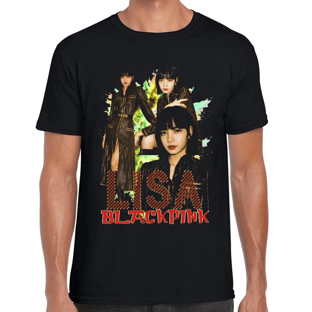 Playera Lisa Blackpink Algodón Premium #1168 Imagen principal del producto