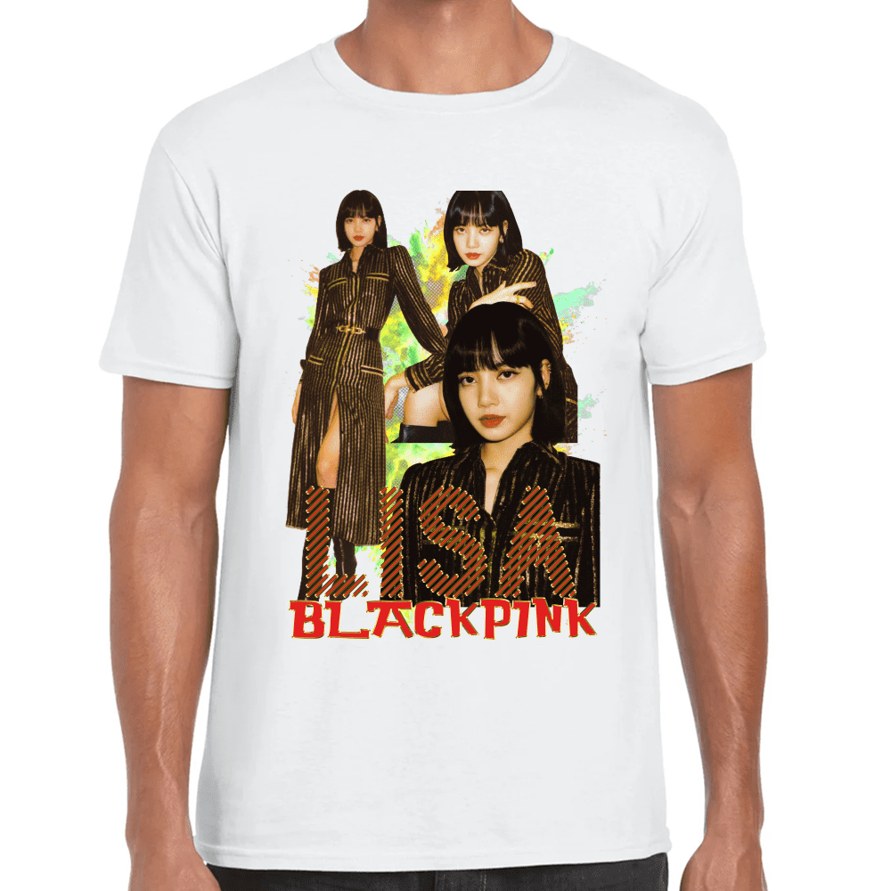 Playera Lisa Blackpink Algodón Premium #1168