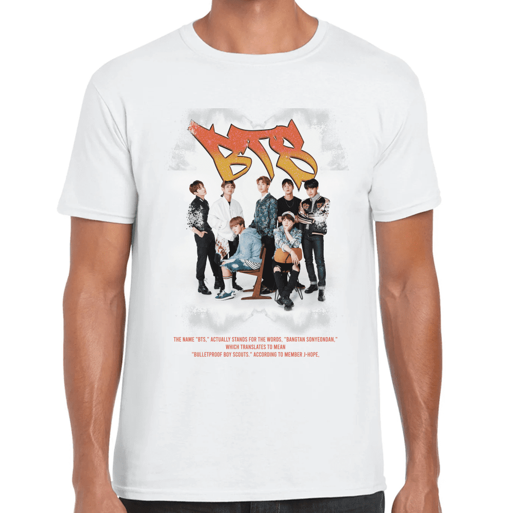 Playera BTS Algodón Premium #1171 Imagen principal del producto
