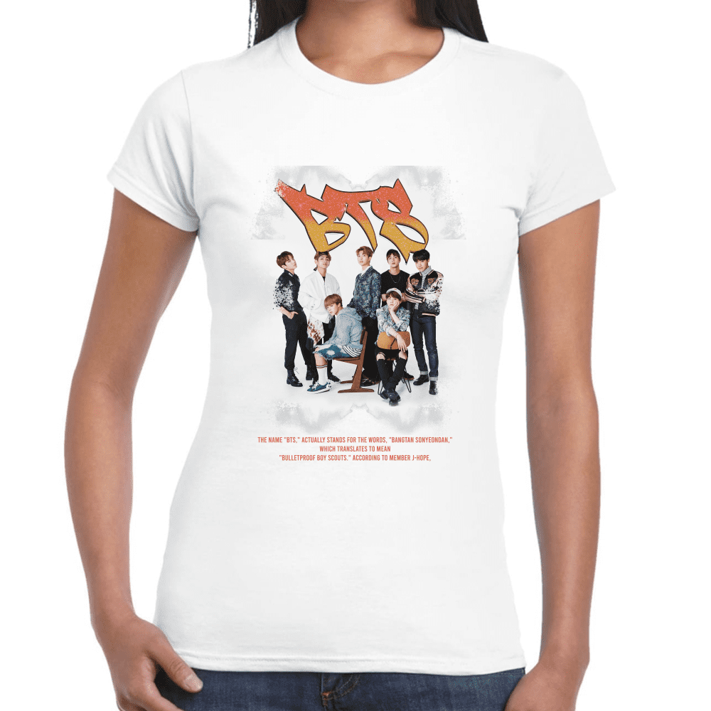 Playera BTS Algodón Premium #1171
