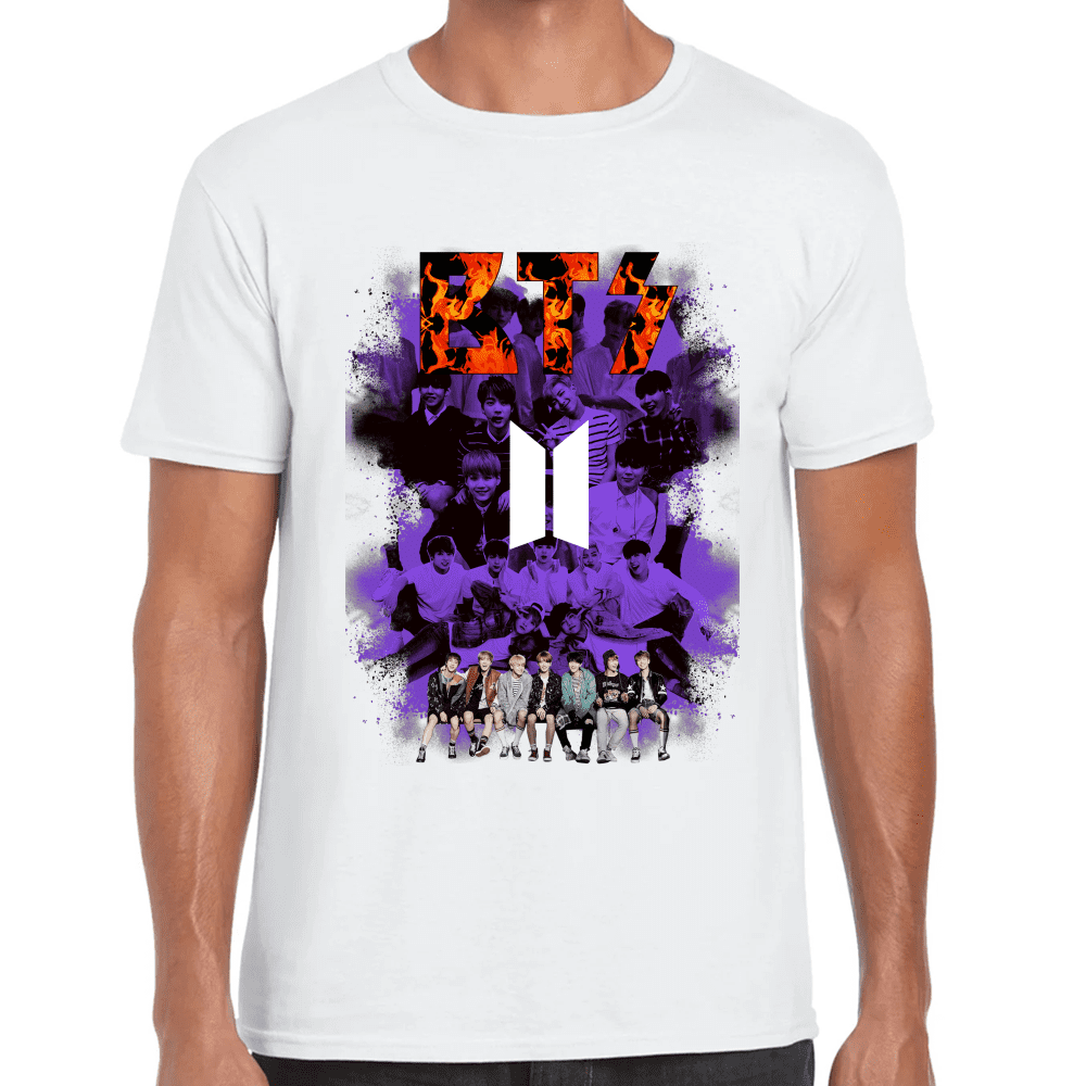 Playera BTS Algodón Premium #1176